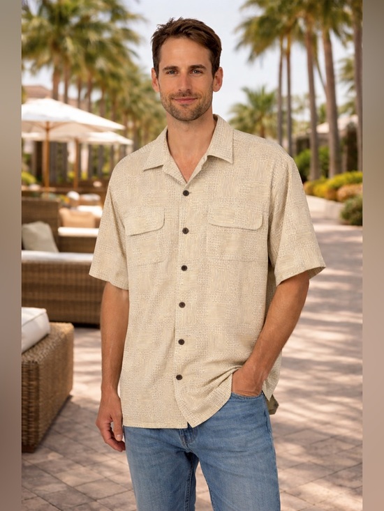 Tommy Bahama Other - Tommy Bahama Silk Button Up Shirt Size Small